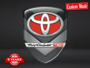 Toyota Stampa Adesivi Paraurti Racing Lusso Professionale